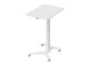 Multibrackets M Height Adjustable Mobile Workstation Basic - White | 7350105217937 Workstation Multibrackets