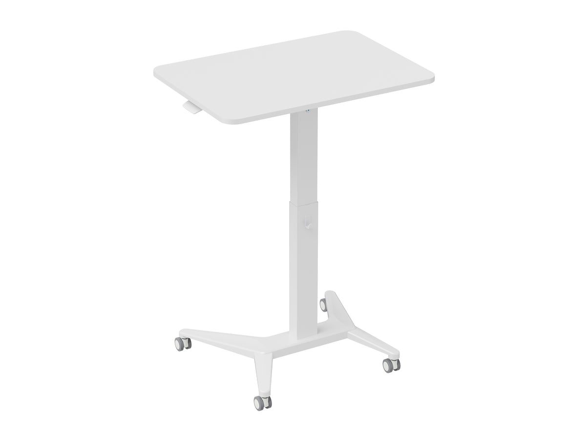 Multibrackets M Height Adjustable Mobile Workstation Basic - White | 7350105217937 Workstation Multibrackets