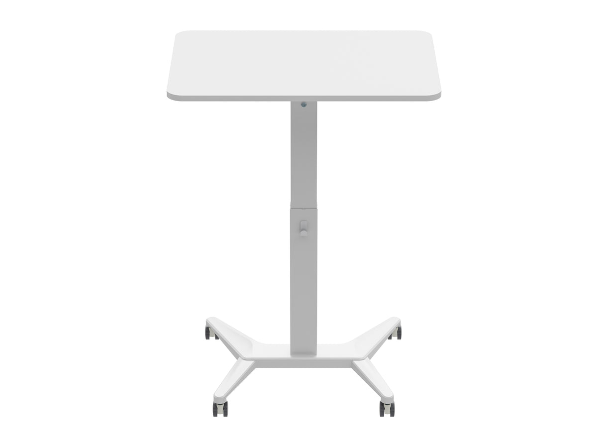 Multibrackets M Height Adjustable Mobile Workstation Basic - White | 7350105217937 Workstation Multibrackets