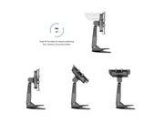 Multibrackets M Lockable Adjustable Table Stand for 7"–14.6" Tablets & iPads | 7350105212536