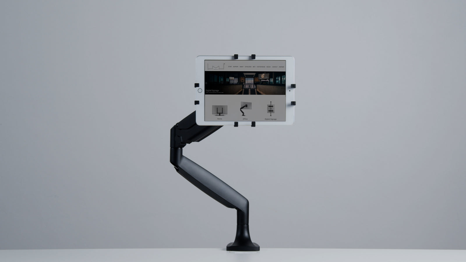 Multibrackets M Lockable VESA Tablet Mount for 7"–14.6" Tablets – Secure Universal Holder | 7350105210341