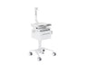 Multibrackets M Medical Cart Basic with Drawer & Fixed Monitor Arm Mobile Workstation | 7350105219627