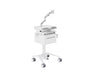 Multibrackets M Medical Cart Basic with Drawer & Gas Lift Monitor Arm Mobile Workstation | 7350105219610