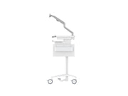 Multibrackets M Medical Cart Basic with Drawer & Gas Lift Monitor Arm Mobile Workstation | 7350105219610 Workstation Cart Multibrackets