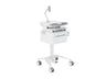 Multibrackets M Medical Cart Basic with Drawer & Tablet Holder Arm Mobile Workstation | 7350105219634