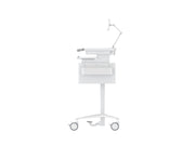 Multibrackets M Medical Cart Basic with Drawer & Tablet Holder Arm Mobile Workstation | 7350105219634 Workstation Cart Multibrackets