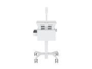 Multibrackets M Medical Cart Basic with Drawer & Tablet Holder Arm Mobile Workstation | 7350105219634 Workstation Cart Multibrackets