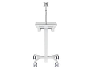 Multibrackets M Medical Cart Basic with Gas Lift Monitor Arm Mobile Workstation | 7350105219580 Workstation Cart Multibrackets