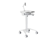 Multibrackets M Medical Cart Basic with Tablet Holder Arm Mobile Workstation | 7350105219603 Workstation Cart Multibrackets