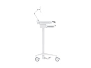 Multibrackets M Medical Cart Basic with Tablet Holder Arm Mobile Workstation | 7350105219603 Workstation Cart Multibrackets