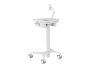Multibrackets M Medical Cart Basic with Tablet Holder Arm Mobile Workstation | 7350105219603 Workstation Cart Multibrackets