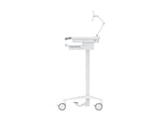 Multibrackets M Medical Cart Basic with Tablet Holder Arm Mobile Workstation | 7350105219603 Workstation Cart Multibrackets