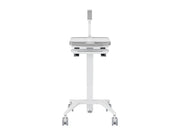 Multibrackets M Medical Cart Basic with Tablet Holder Arm Mobile Workstation | 7350105219603 Workstation Cart Multibrackets