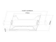 Multibrackets M Medical Laptop Holder Basic | 7350105217968 Laptop Stand Multibrackets