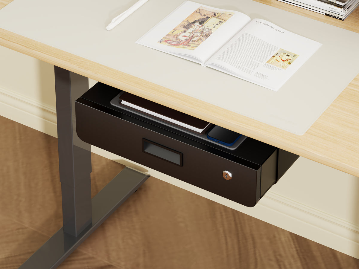 Multibrackets M Medical Lockable Drawer System with Shelf for Carts & Desks | 7350105217906 Mount Accessories Multibrackets