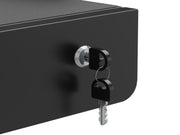 Multibrackets M Medical Lockable Drawer System with Shelf for Carts & Desks | 7350105217906 Mount Accessories Multibrackets