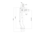 Multibrackets M Medical Monitor Stand Basic for 15"-27" Screens | 7350105217951 Monitor Mounts & Stands Multibrackets