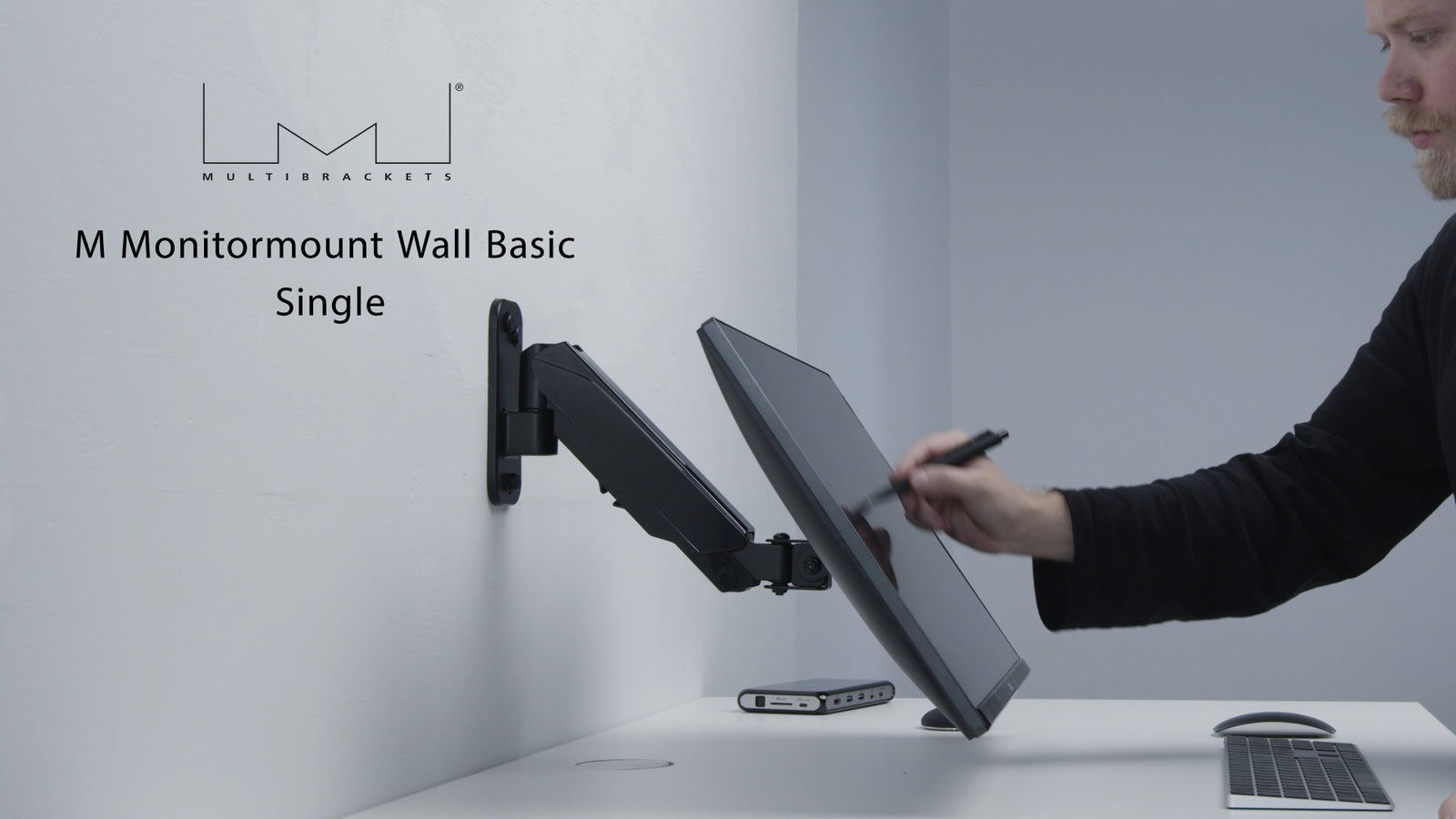 Multibrackets M Monitor Mount Wall Basic Single for 17"–32" Monitors | 7350105210013