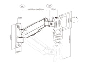 Multibrackets M Monitor Mount Wall Basic Single for 17"–32" Monitors | 7350105210013