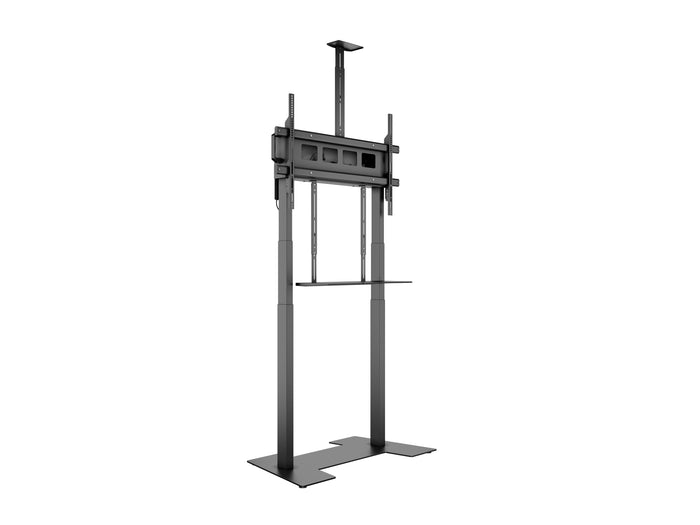 Multibrackets M Motorised Floorbase XL for 55"-110" Displays - Black | 7350105210174 Motorised Floormount Multibrackets