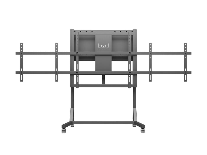 Multibrackets M Motorised Floorstand Pro Dual Screen for 2x Displays up to 86" | 7350105210440 Motorised Floormount Multibrackets