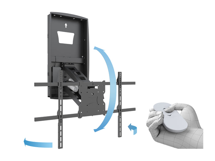 Multibrackets M Motorised Recessed Pull Down Full Motion Flexarm for 42"-86" Screens | 7350105215926 Motorised Floormount Multibrackets