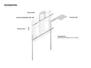 Multibrackets M Motorised Wallmount for 42"-110" Screens | 7350073731169 Motorised Floormount Multibrackets