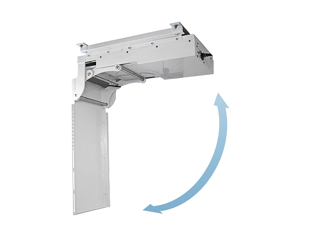 Multibrackets M Motorized Ceiling Mount Inverted for 32"-75" Screens – White | 7350073739585 Ceiling Mount Bracket Multibrackets