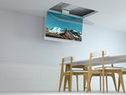 Multibrackets M Motorized Ceiling Mount Inverted for 32"-75" Screens – White | 7350073739585 Ceiling Mount Bracket Multibrackets