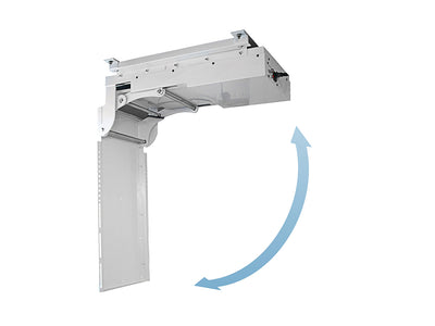 Multibrackets M Motorized Ceiling Mount Inverted for 32"-75" Screens – White | 7350073739585 Ceiling Mount Bracket Multibrackets