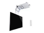 Multibrackets M Motorized Ceiling Mount Inverted for 32"-75" Screens – White | 7350073739585 Ceiling Mount Bracket Multibrackets