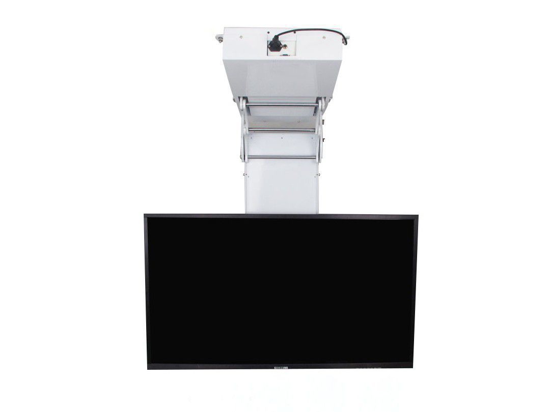 Multibrackets M Motorized Ceiling Mount Inverted for 32"-75" Screens – White | 7350073739585 Ceiling Mount Bracket Multibrackets