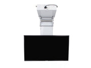 Multibrackets M Motorized Ceiling Mount Inverted for 32"-75" Screens – White | 7350073739585 Ceiling Mount Bracket Multibrackets