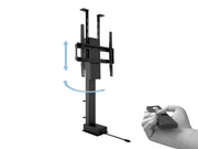 Multibrackets M Motorized Large TV Lift Turn for 32–55" Displays – Black | 7340234814916 Motorized TV Lift Multibrackets