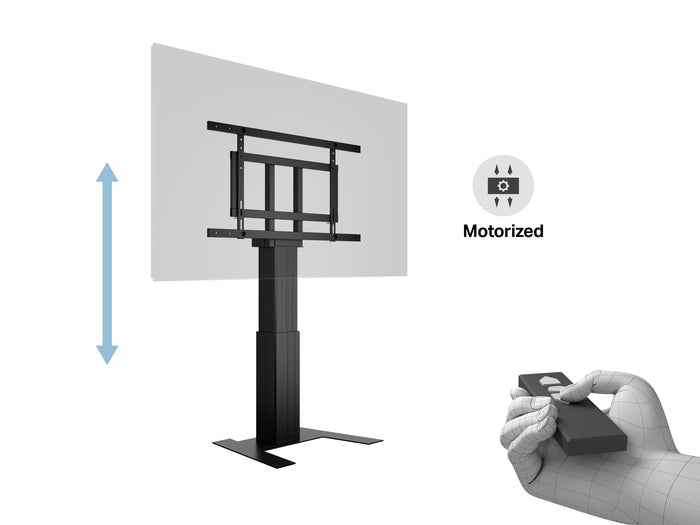 Multibrackets M Motorized Public Floorbase for 42"-110" Screens | 7350105215797 Motorised Floormount Multibrackets
