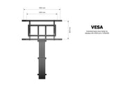 Multibrackets M Motorized Public Floormount XL for 42"-110" Screens | 7350105215780 Motorised Floormount Multibrackets