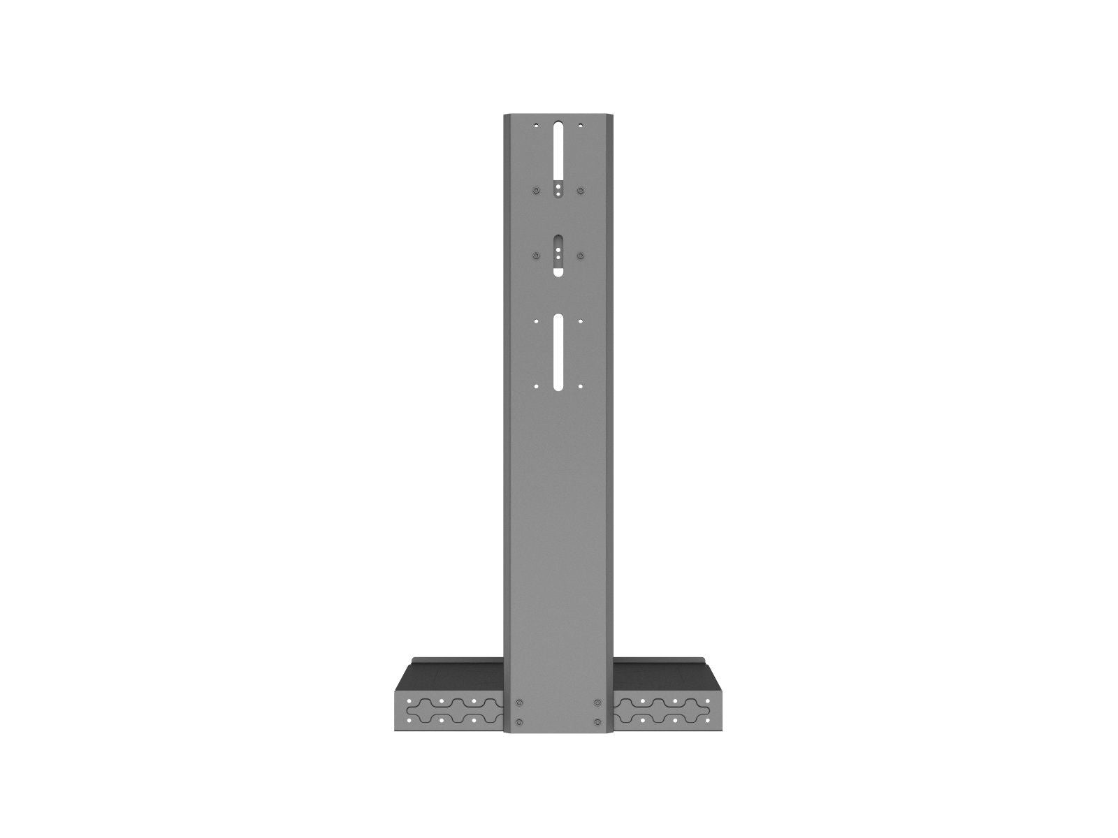 Multibrackets M Motorized Public Floorstand Dual Pillar 180 HD Adjustable Shelf Black | 7350105214394