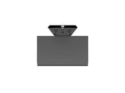 Multibrackets M Motorized Public Floorstand Dual Pillar 180 HD Adjustable Shelf Black | 7350105214394