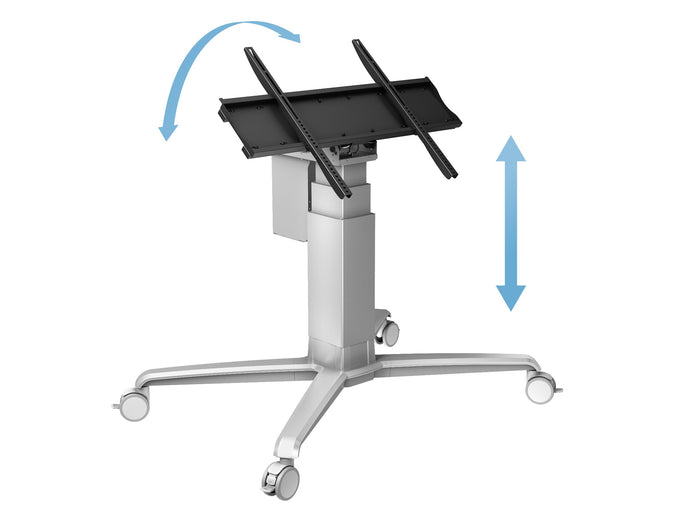 Multibrackets M Motorised Touch Tilt & Table Floorstand for 48"-86" Screens | 7350073733927 Motorised Floormount Multibrackets