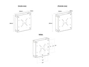 Multibrackets M PC Box / Digital Signage Box for VESA Displays | 7350022735514 Mount Accessories Multibrackets