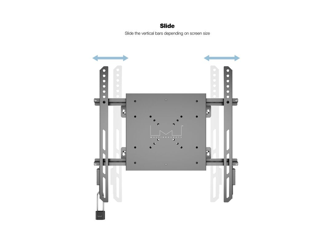 Multibrackets M PC & Digital Signage Box with Tilt Wall Mount – VESA 400x400 | 7350073731831