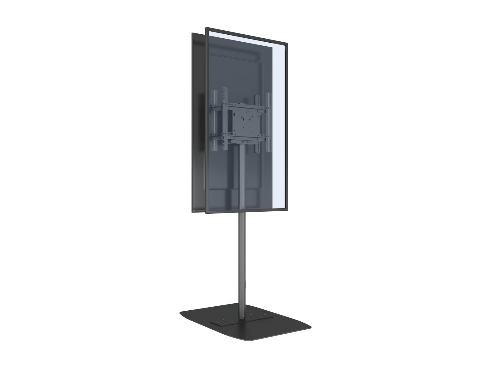 Multibrackets M Pro 1.5m Back-to-Back Floorstand For 32"-65" Screens | 7340234811953 Floor Stand Multibrackets