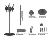 Multibrackets M Pro 1.5m Double Side Single Base Floorstand For 32"-65" Screens | 7350022738232