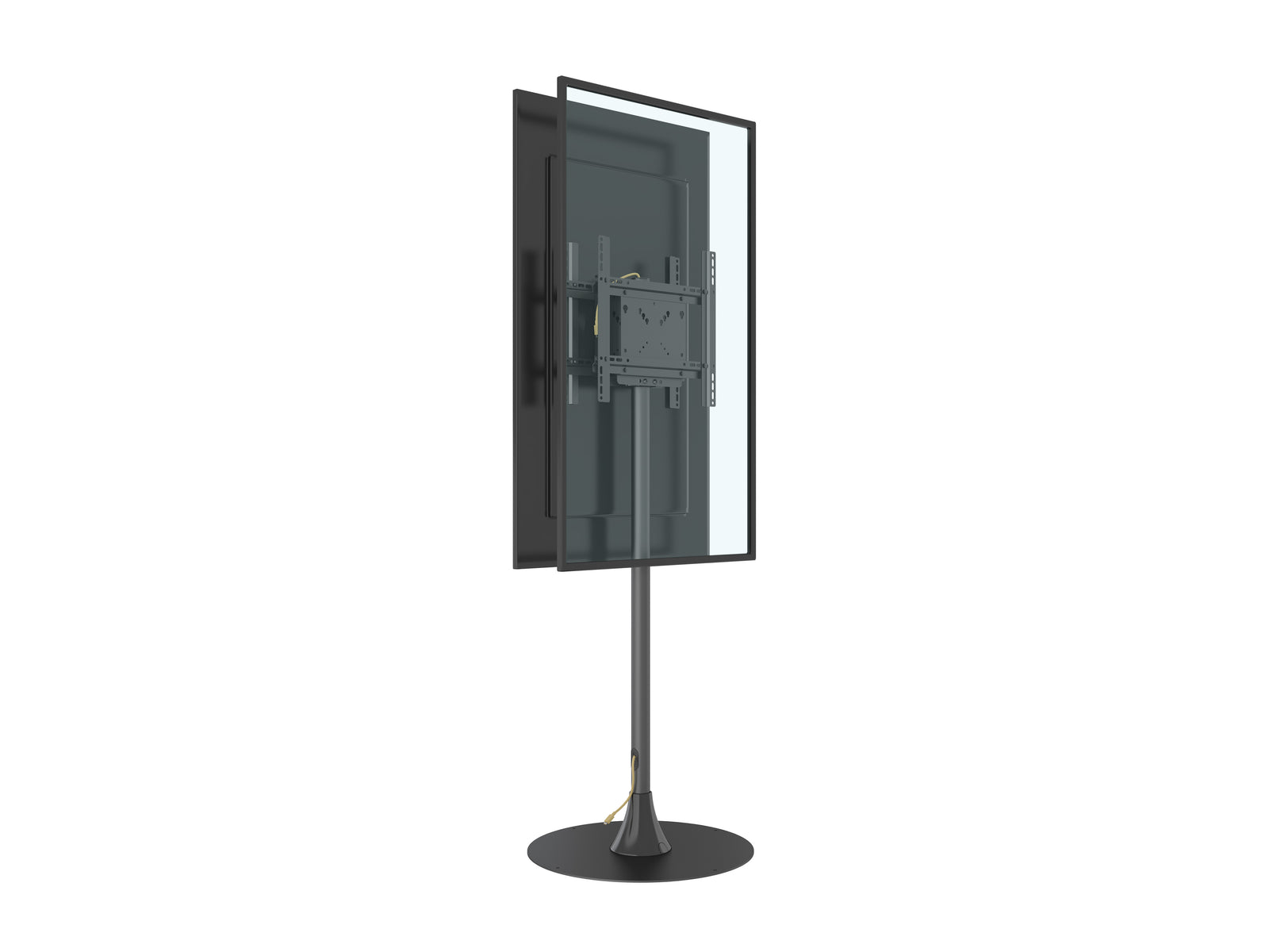 Multibrackets M Pro 1.5m Dual Side Single Pole Floorstand For 32"-65" Screens | 7350105219115 Floor Stand Multibrackets
