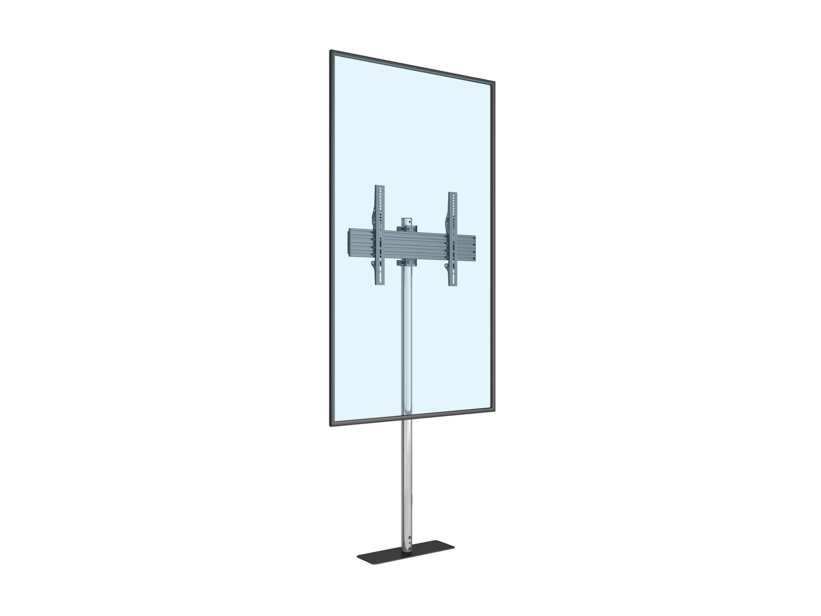 Multibrackets M Pro 1.5m Single Pole Floor Stand For 32"-65" Screens | 7340234813155