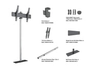 Multibrackets M Pro 1.5m Single Pole Floor Stand For 32"-65" Screens | 7340234813155