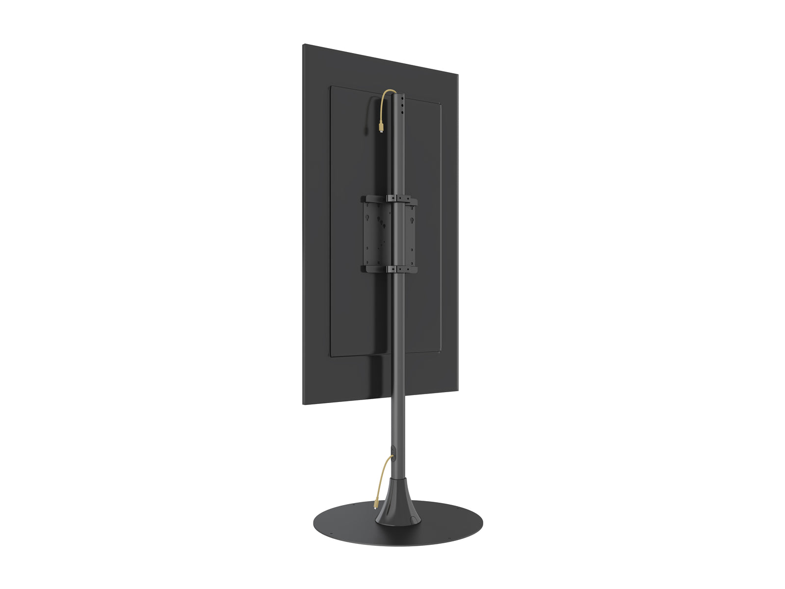 Multibrackets M Pro 1.5m Single Pole Floorbase For 32"-55" Screens | 7350105219085 Floor Stand Multibrackets