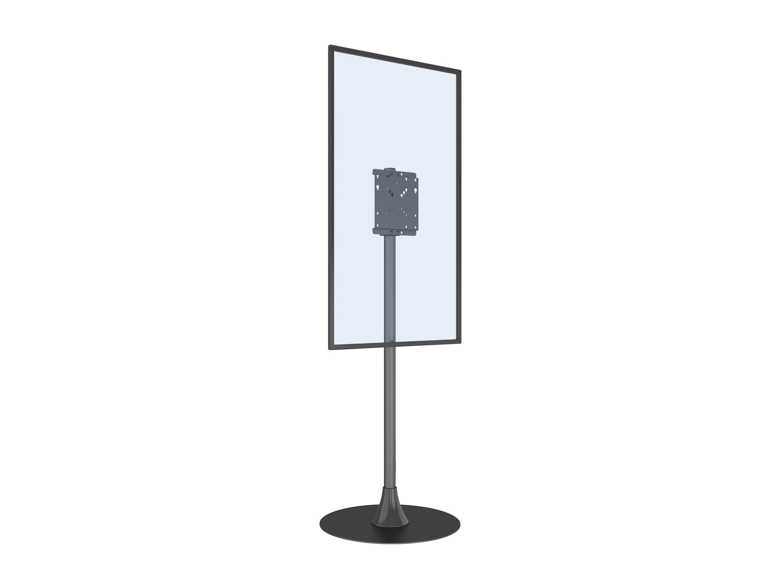 Multibrackets M Pro 1.5m Single Pole Floorbase For 32"-55" Screens | 7350105219085 Floor Stand Multibrackets