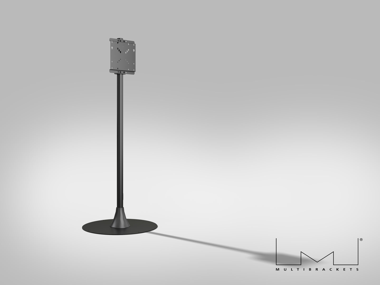 Multibrackets M Pro 1.5m Single Pole Floorbase For 32"-55" Screens | 7350105219085 Floor Stand Multibrackets