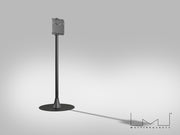 Multibrackets M Pro 1.5m Single Pole Floorbase For 32"-55" Screens | 7350105219085 Floor Stand Multibrackets